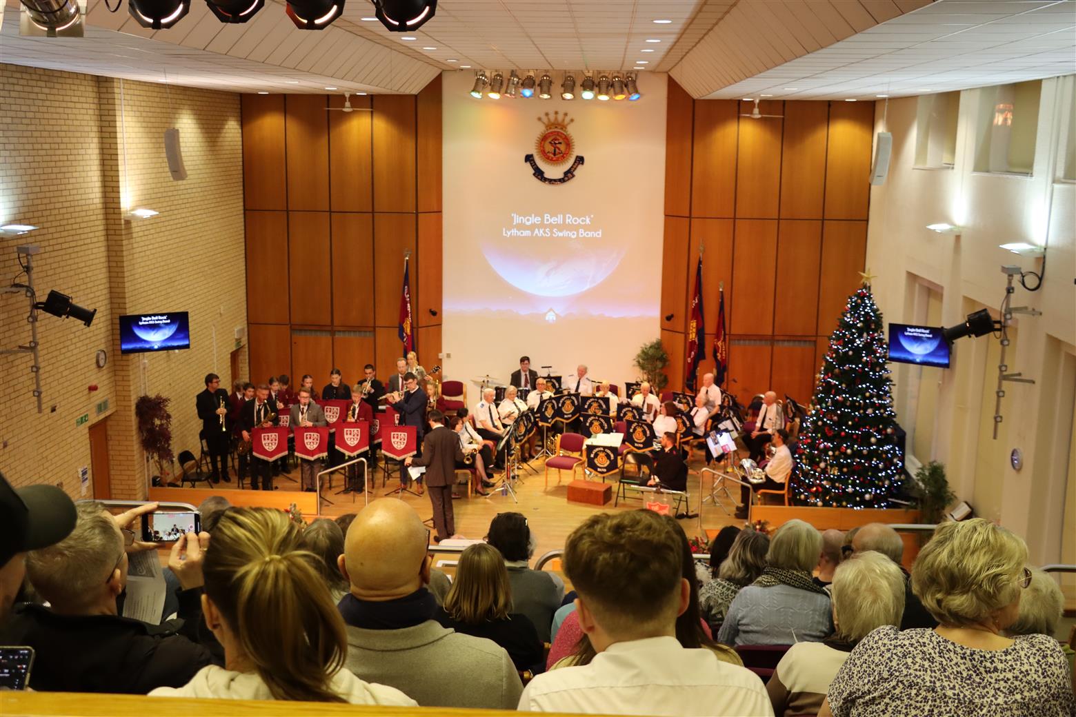 Swing Band perform at The Salvation Army's Carol Concert