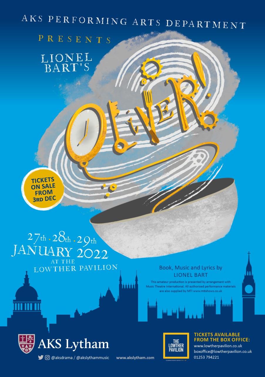 Oliver! - Our annual school musical is back at Lowther Pavilion