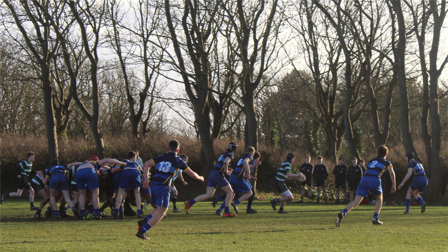 Lancashire Plate action for U15 and U16 rugby squads - Mr Holmes