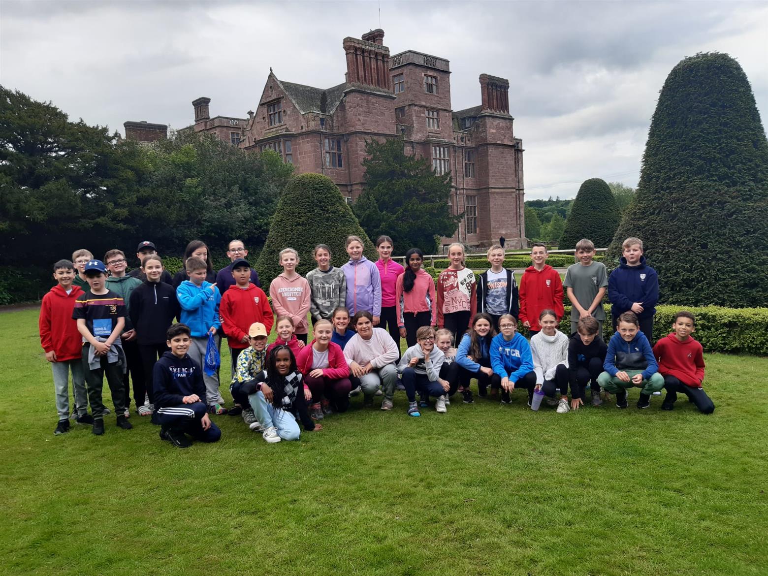 Year 6 residential underway at Condover Hall, Shropshire