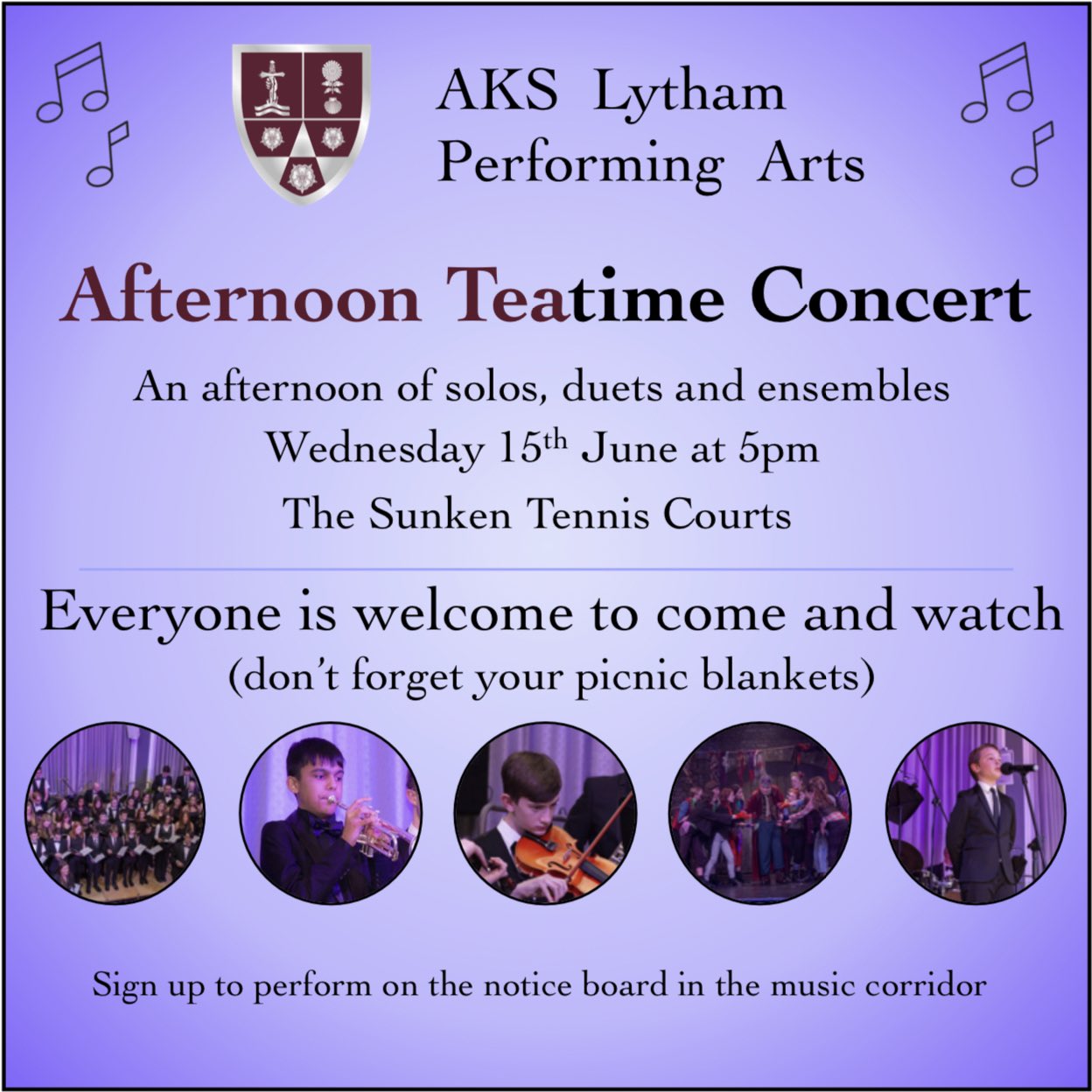 AKS Afternoon Teatime Concert
