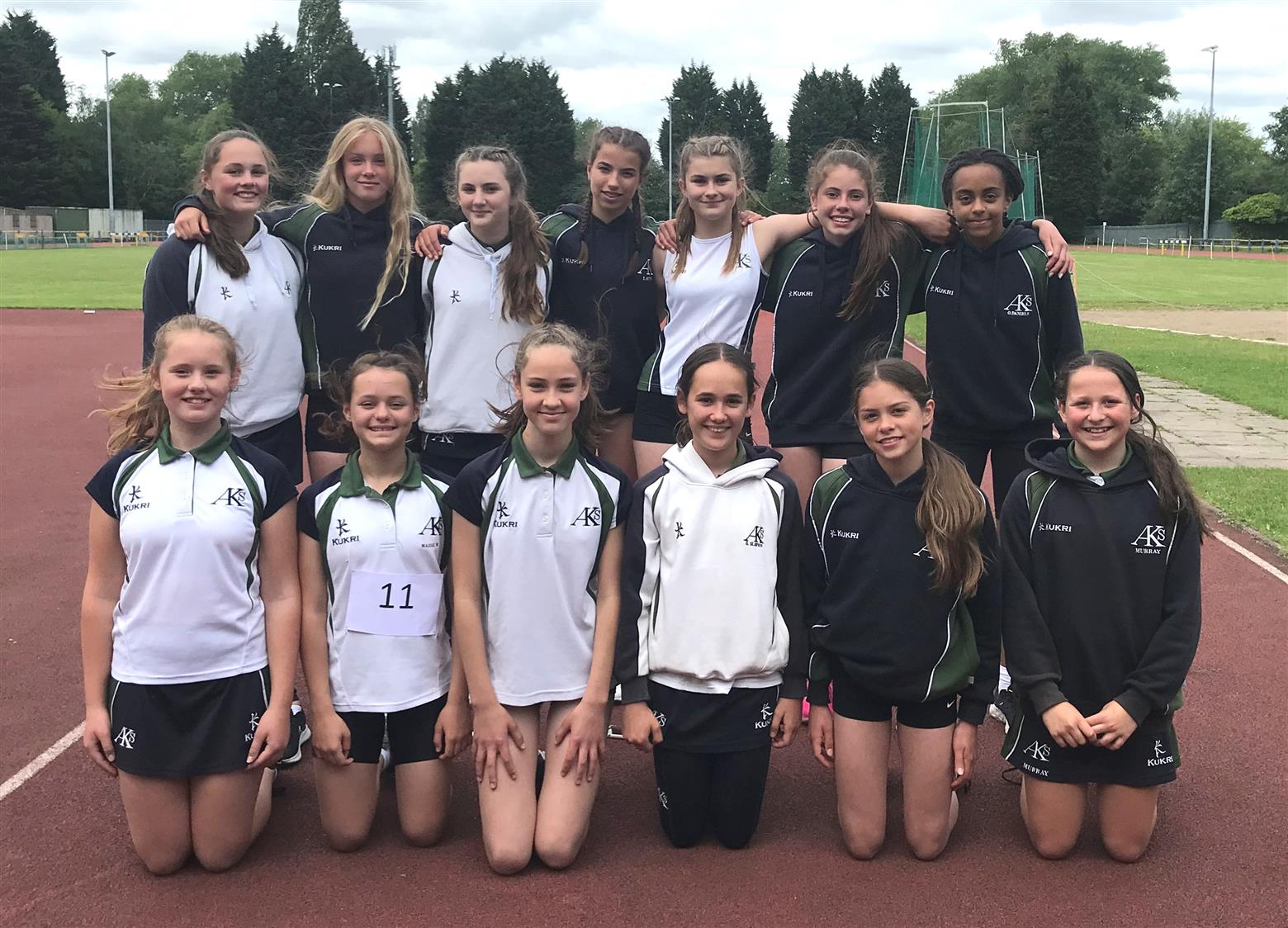 AKS U13 Girls Athletics Team crowned North West Champions and qualify for National Finals