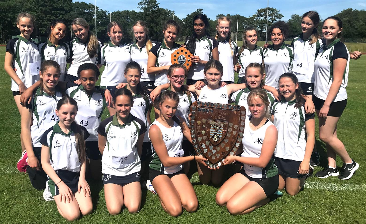 Year 8 and Year 9 girls crowned Fylde Coast Champions