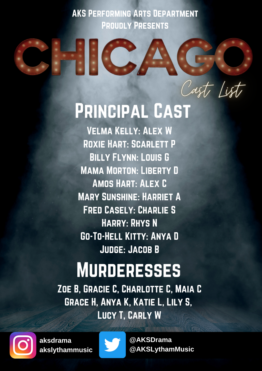 Chicago Cast Announcement