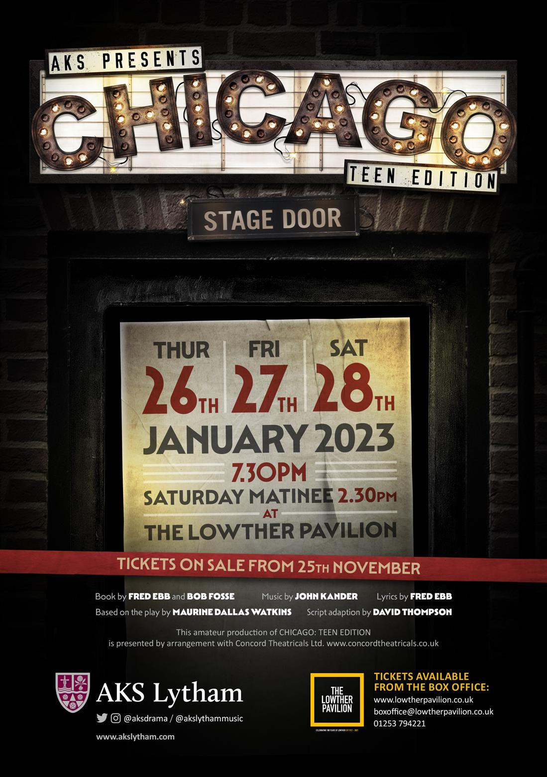 AKS present Chicago Teen Edition - 26th, 27th & 28th January 2023