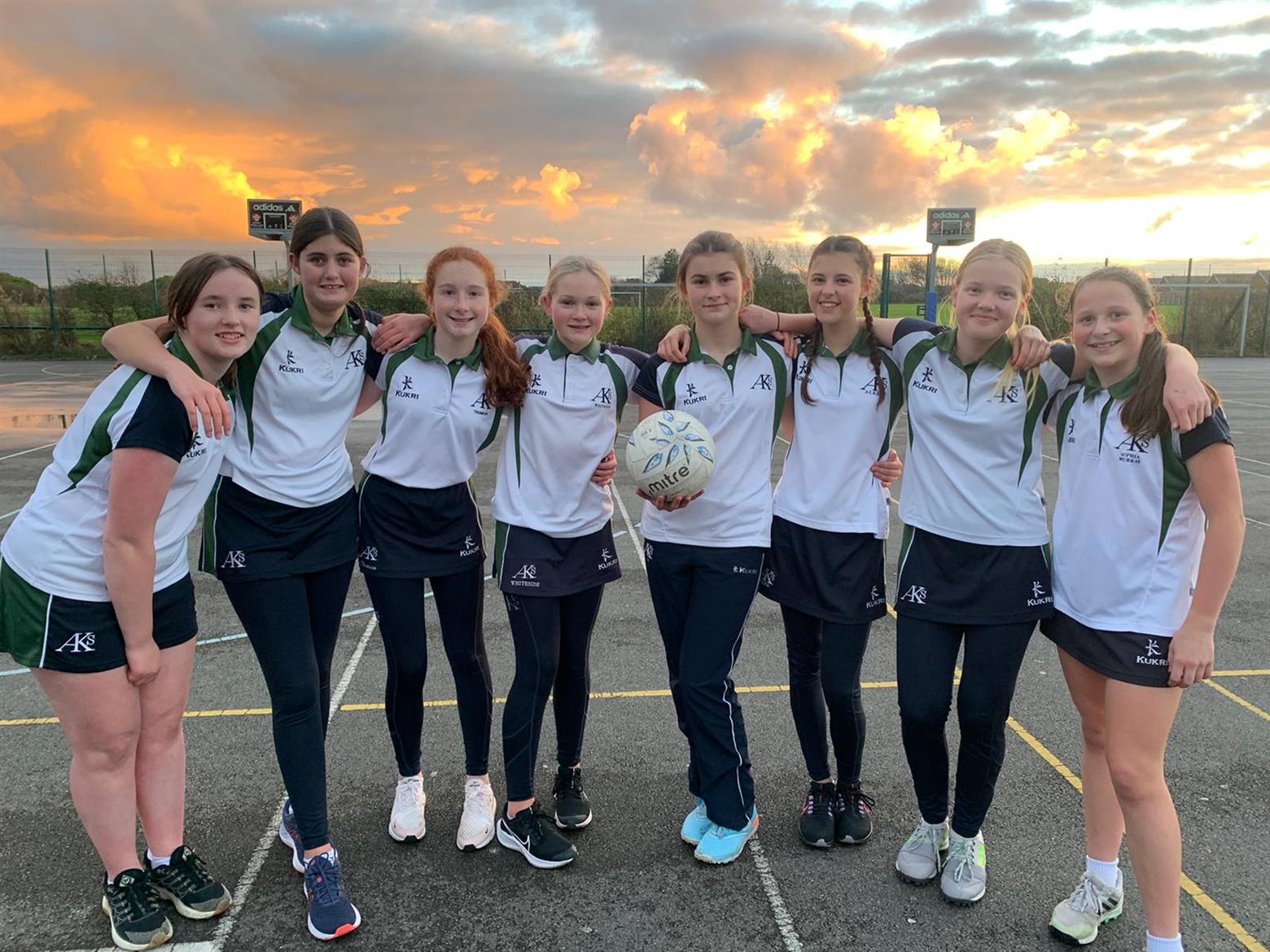 U14 Netball B team crowned Wyre & Fylde Champions and A team finish 3rd