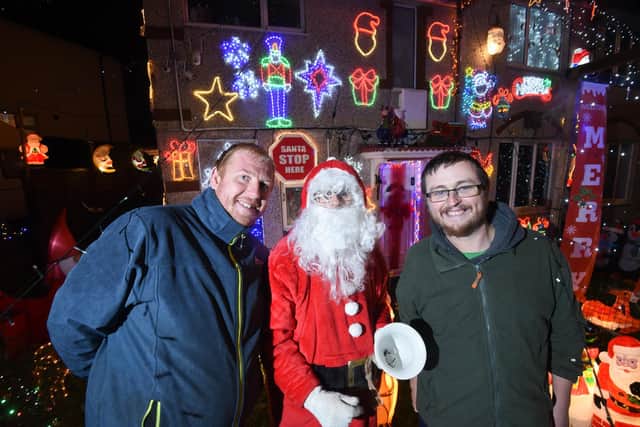 AKS star Dean lights up his house to raise money for SPACE Centre