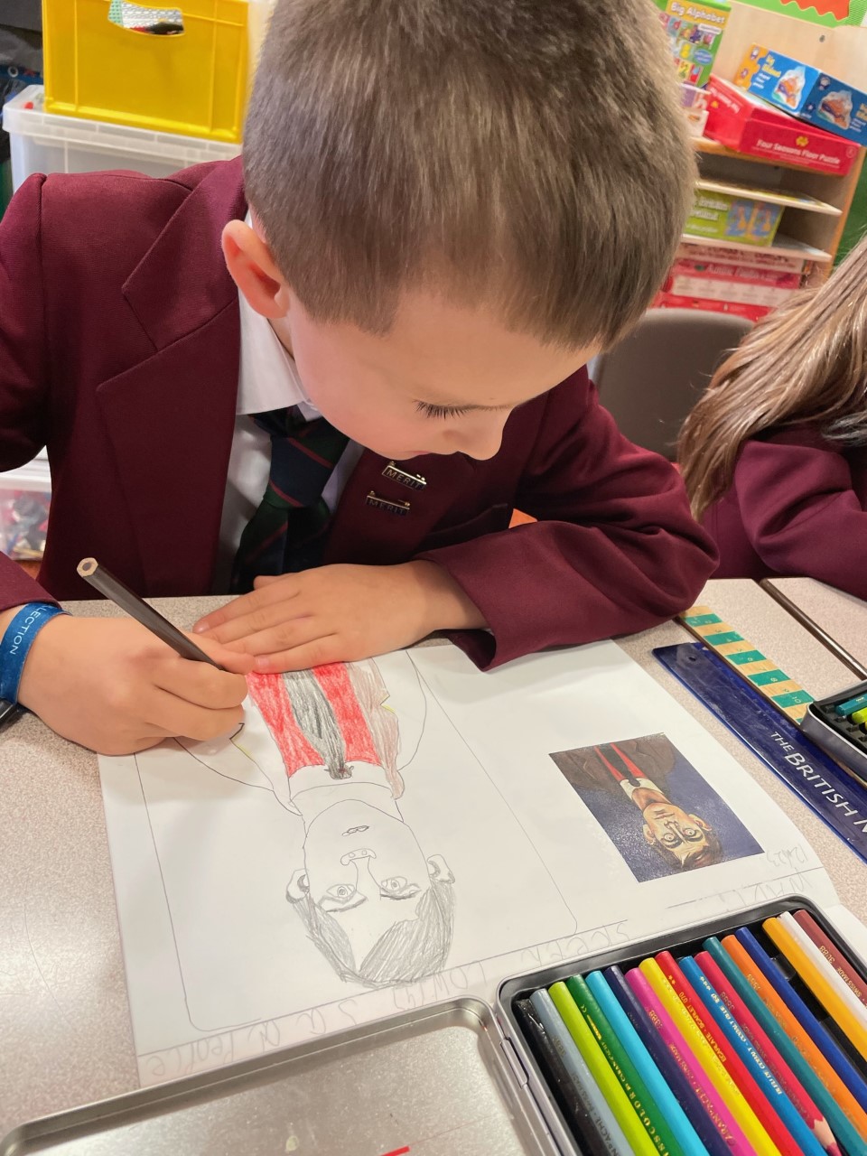 Year 2 Prep pupils learn about Lowry