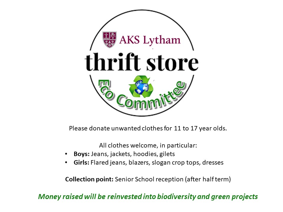 AKS Eco Committee launch Eco Thrift Store