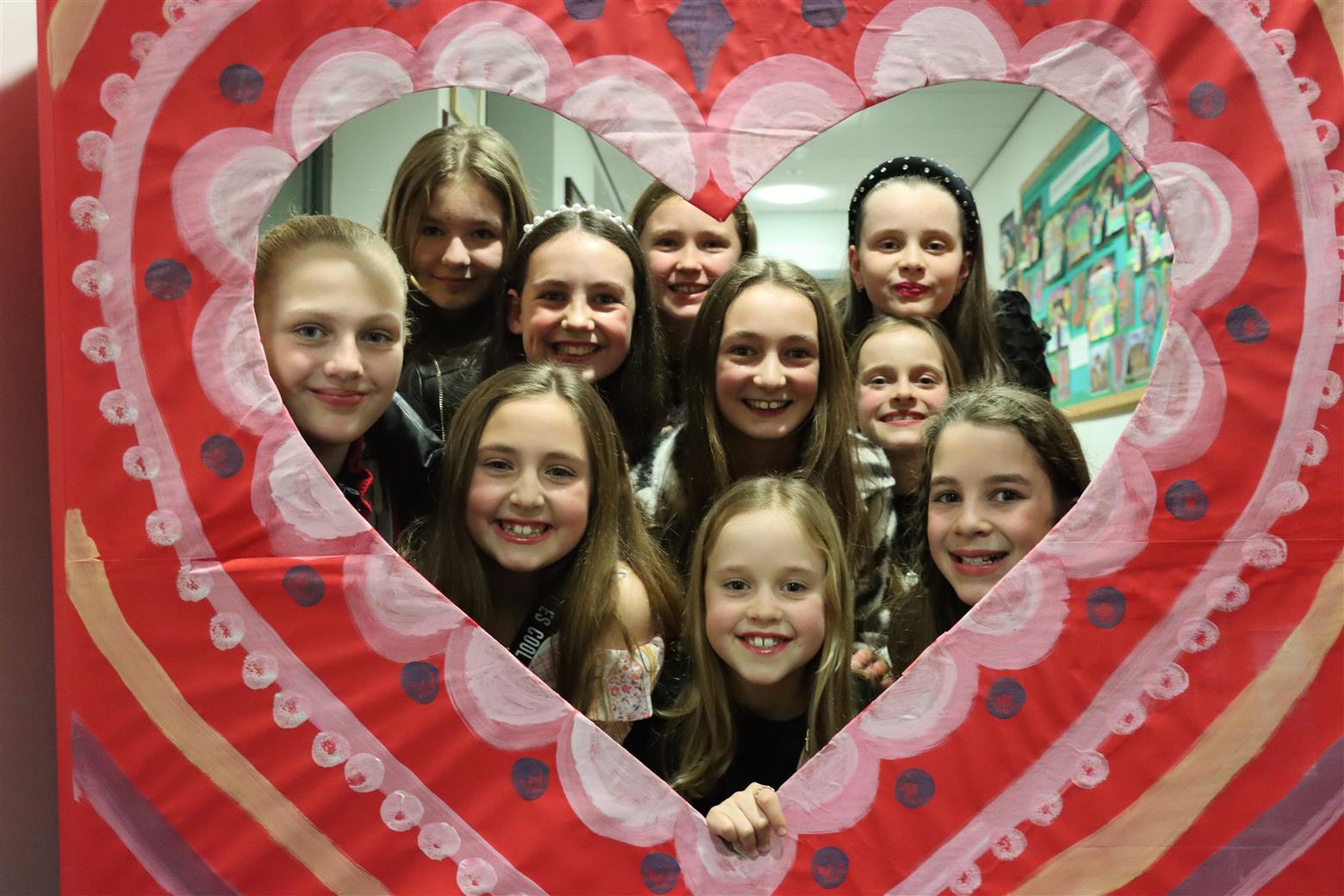 Nursery & Prep pupils loved the Valentine's Disco