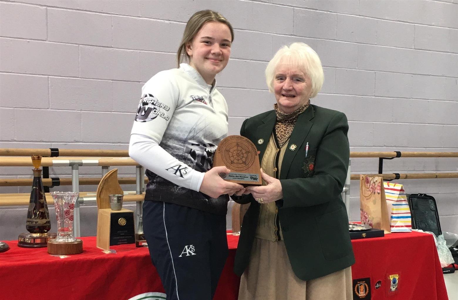 Evie F retains Lancashire Archery title and breaks more records
