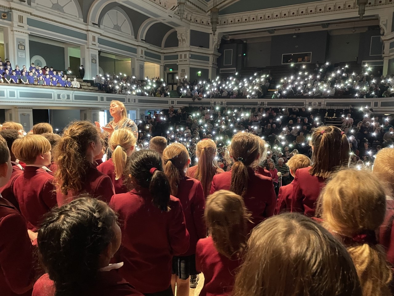 Prep pupils lift the roof at Let's Go Sing 2023!