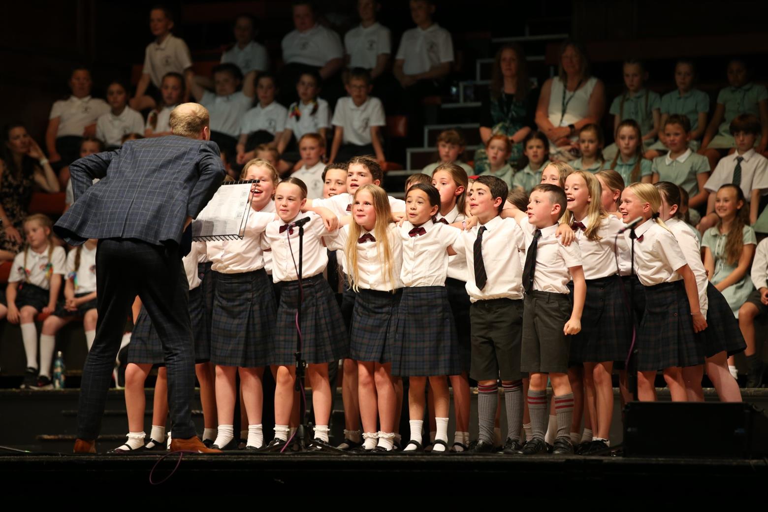 Prep Chamber Choir take home trophy after competing in Last Choir Singing competition