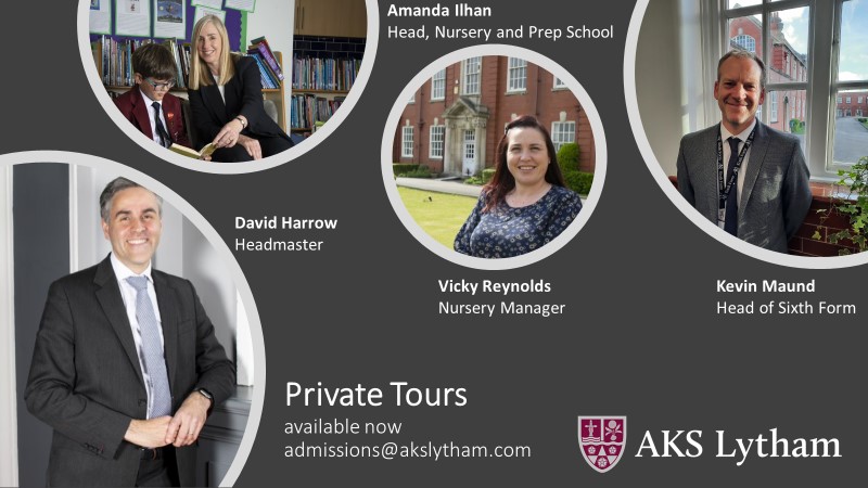Private School Tours available now at AKS Lytham