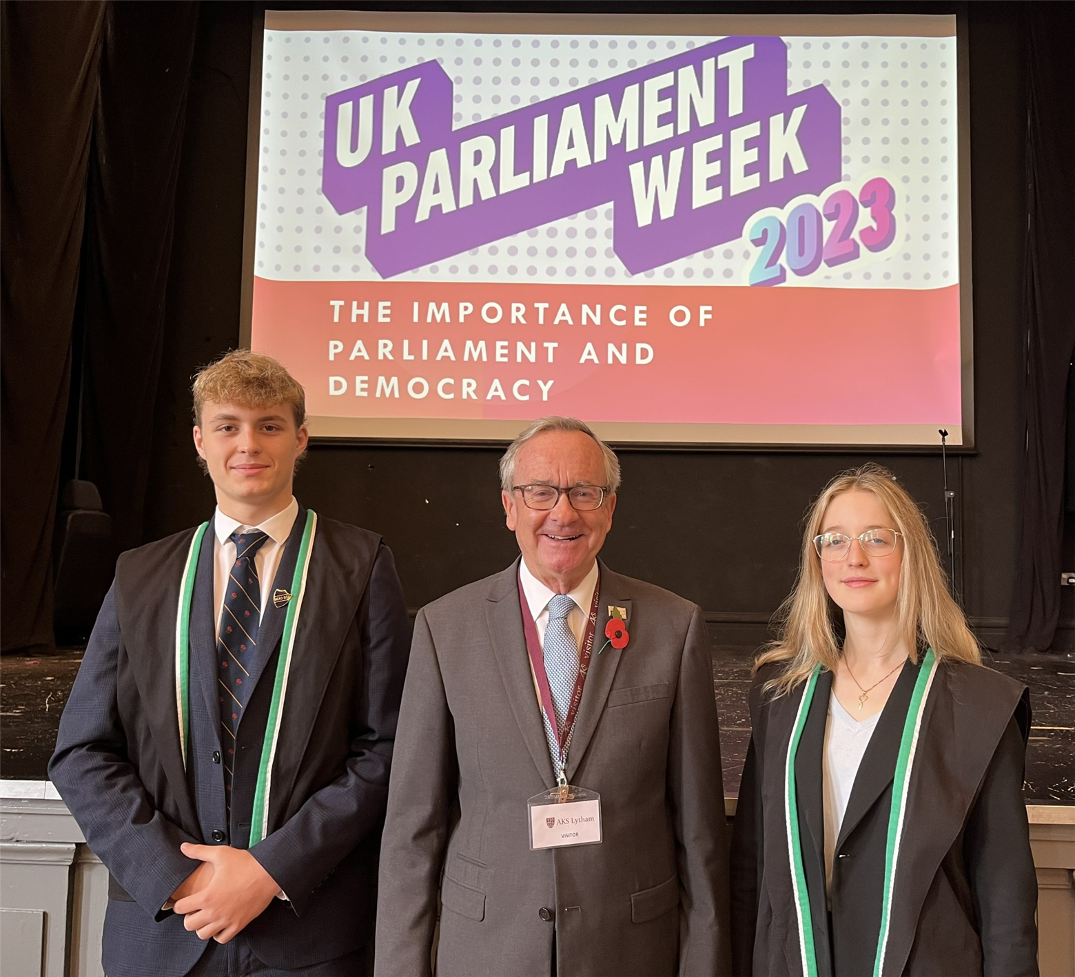 Sixth Formers take the lead on UK Parliament Day