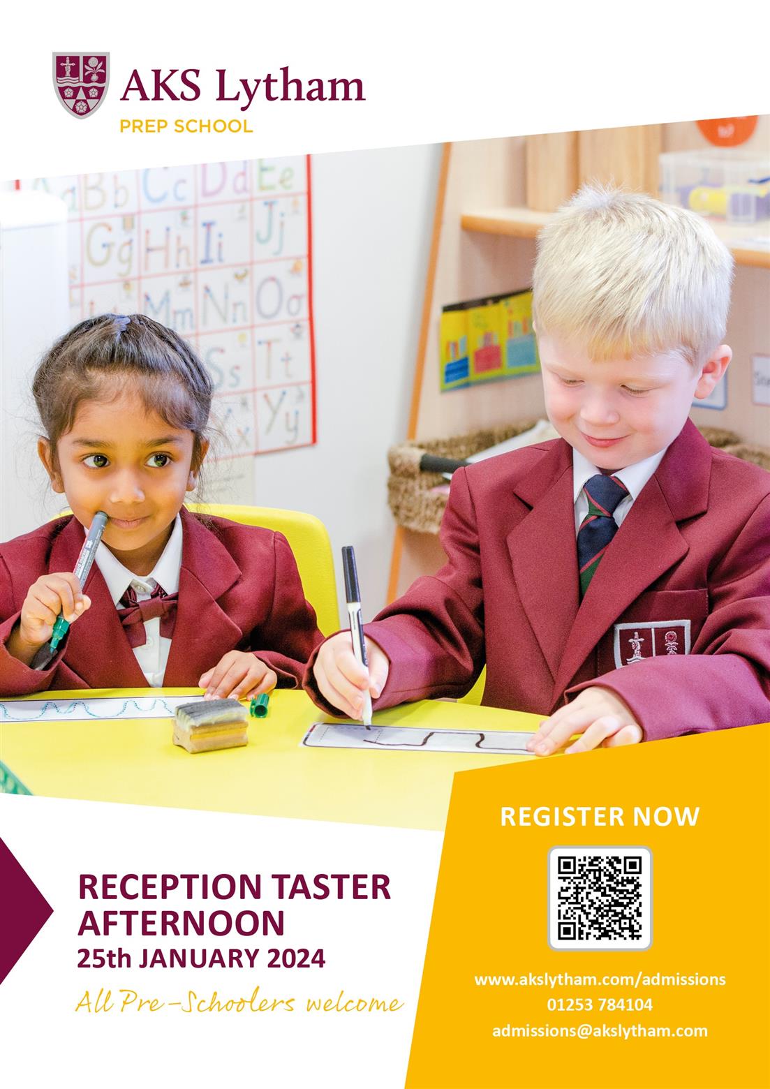 Reception Taster Afternoon - 25th January 2024