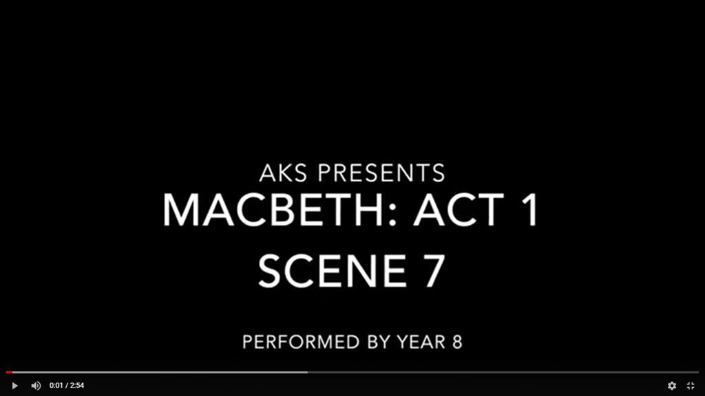 Taking Macbeth from page to virtual stage