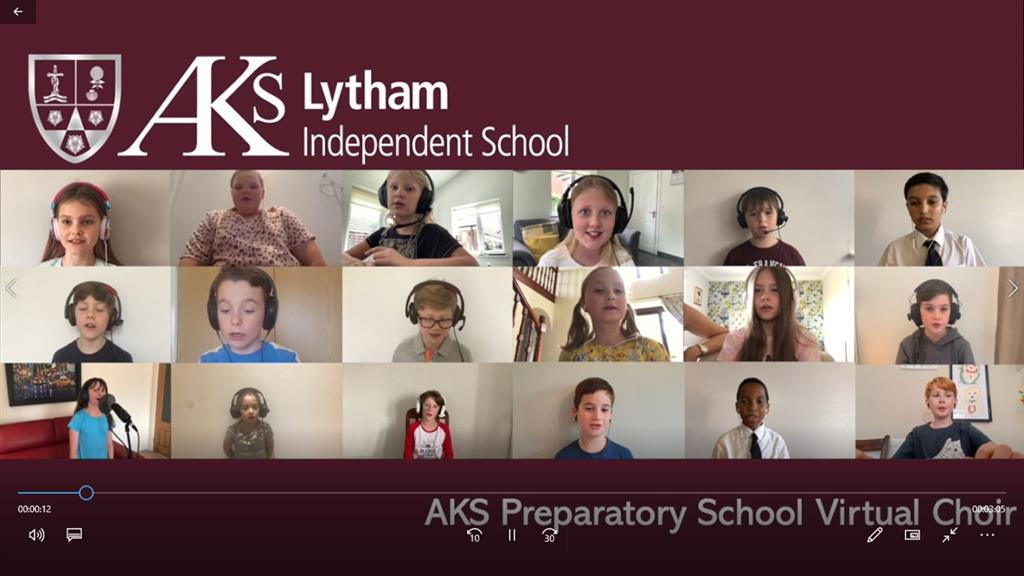 AKS Prep School Virtual Choir - A Big Hit!
