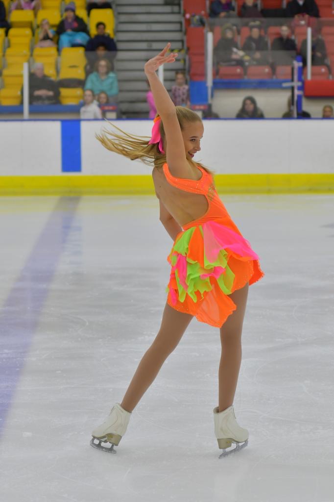 Year 10 Freya aiming for the stars 'on the ice'