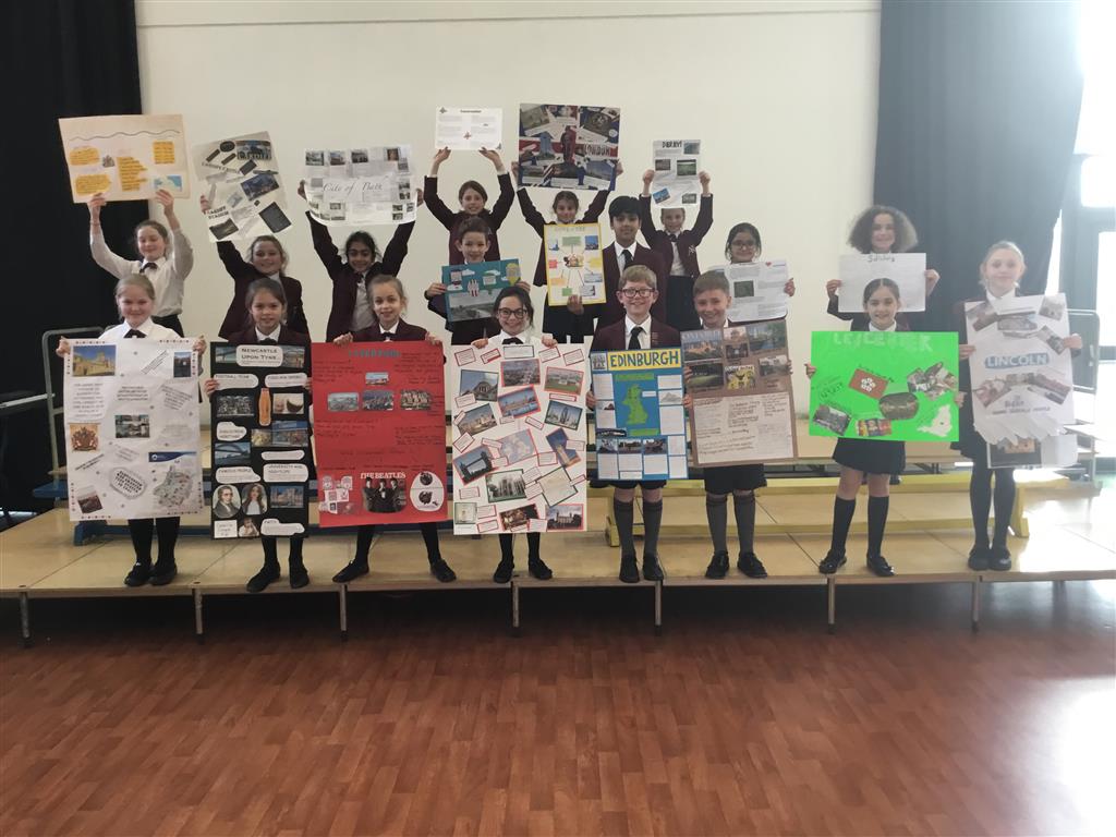 Year 5 Geography study project: The UK – Our fascinating Country!