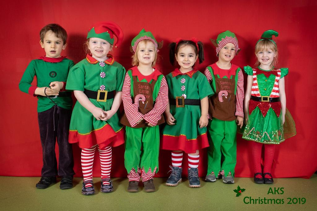 A Christmas Extravaganza of "The Magic Antlers" by our Nursery children