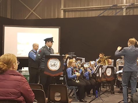 Talented teachers blow opposition away in Brass Band Competition