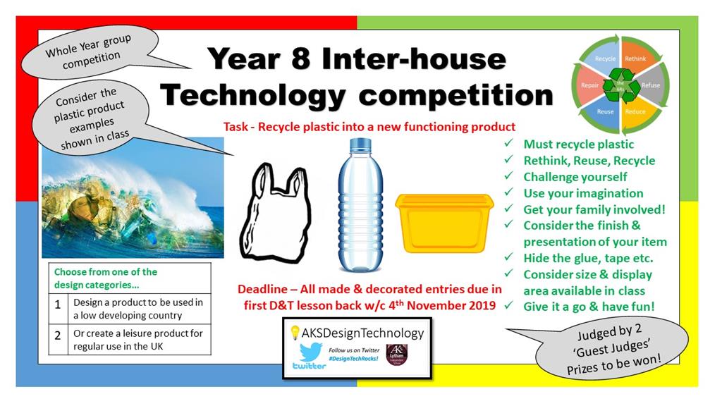 Year 8 Design Competition 2019 Announced