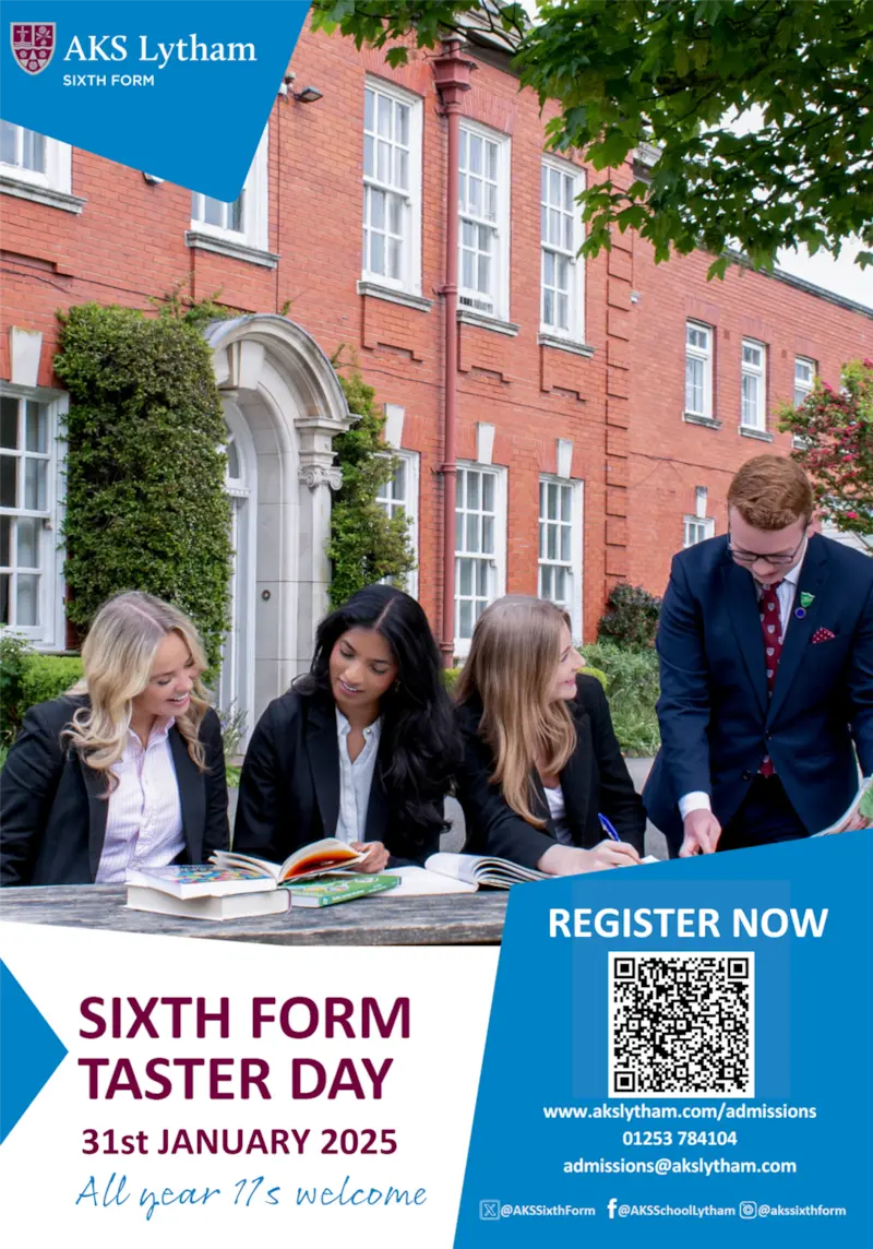 Sixth Form Taster Session - January 31st 2025