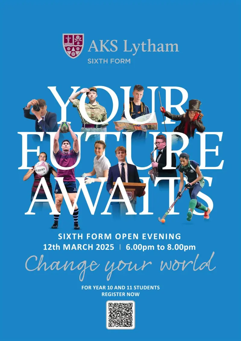 Sixth Form Open Evening - Wednesday 12th March 2025