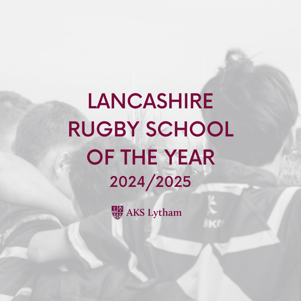AKS Named Lancashire Rugby School of the Year