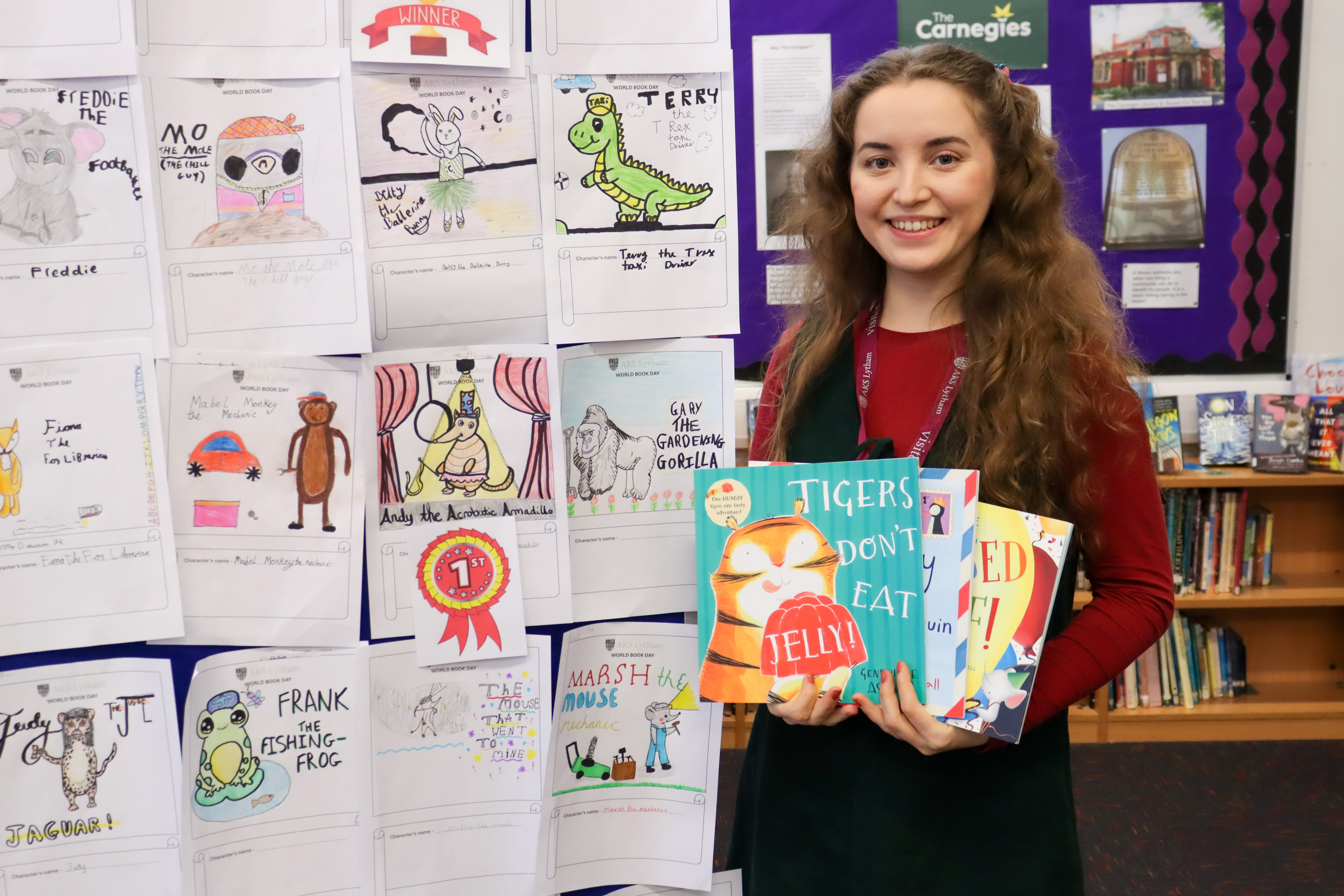 Celebrating World Book Day with AKS alumna and illustrator Genevieve Aspinall