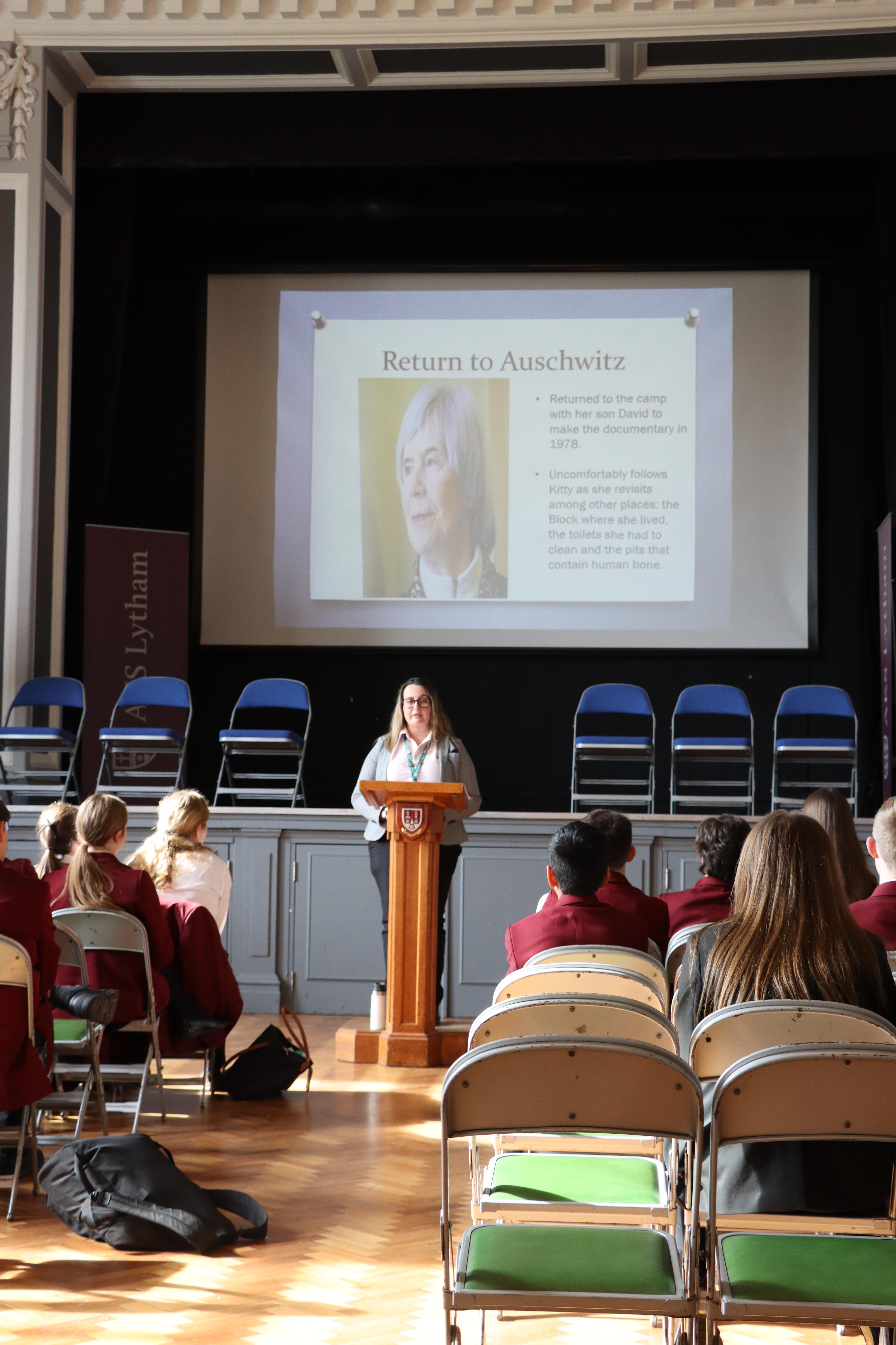 Scholars' Society Lecture Highlights the Power of Holocaust Survivor Testimonies