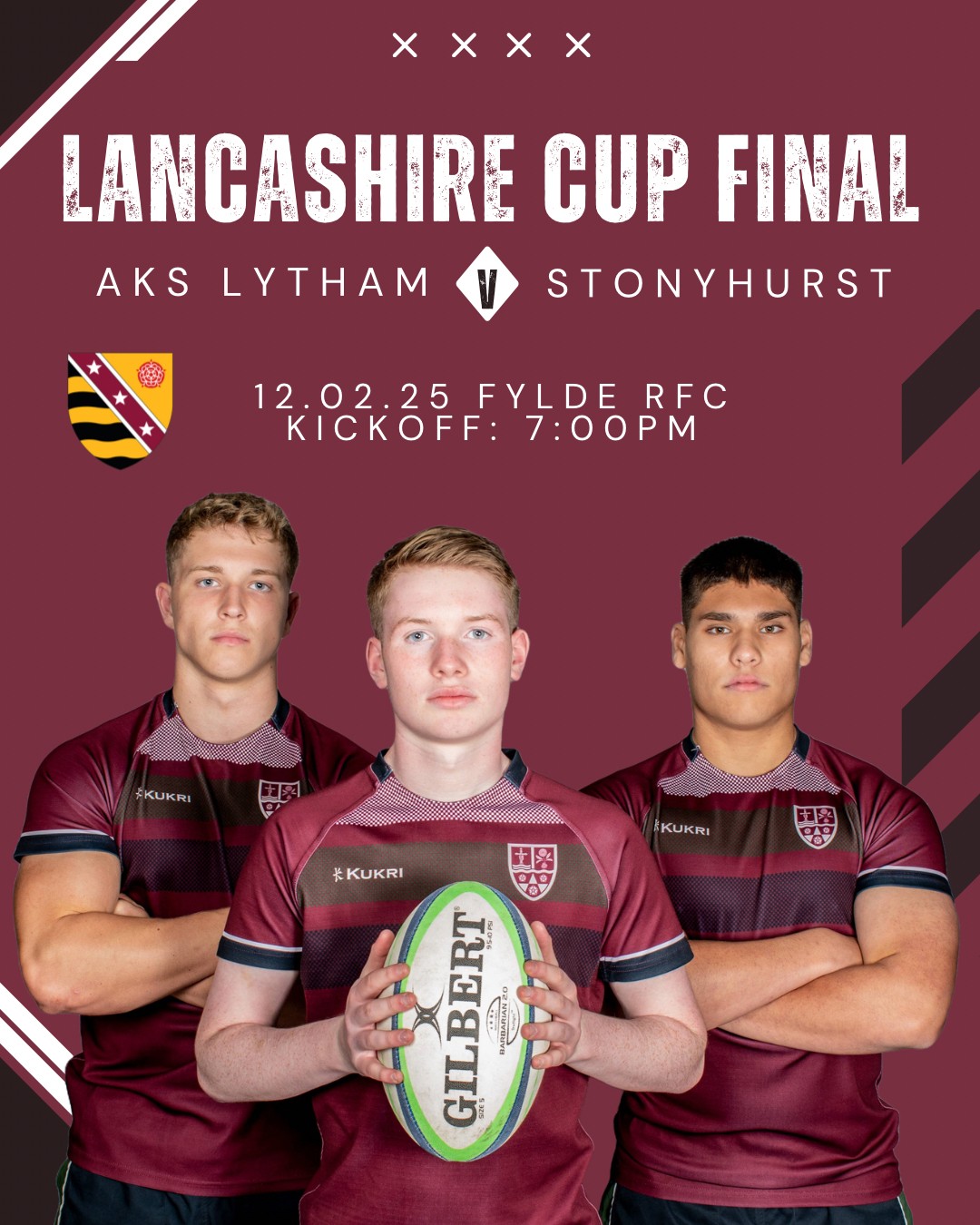 AKS 1st XV in the Lancashire Cup Final!