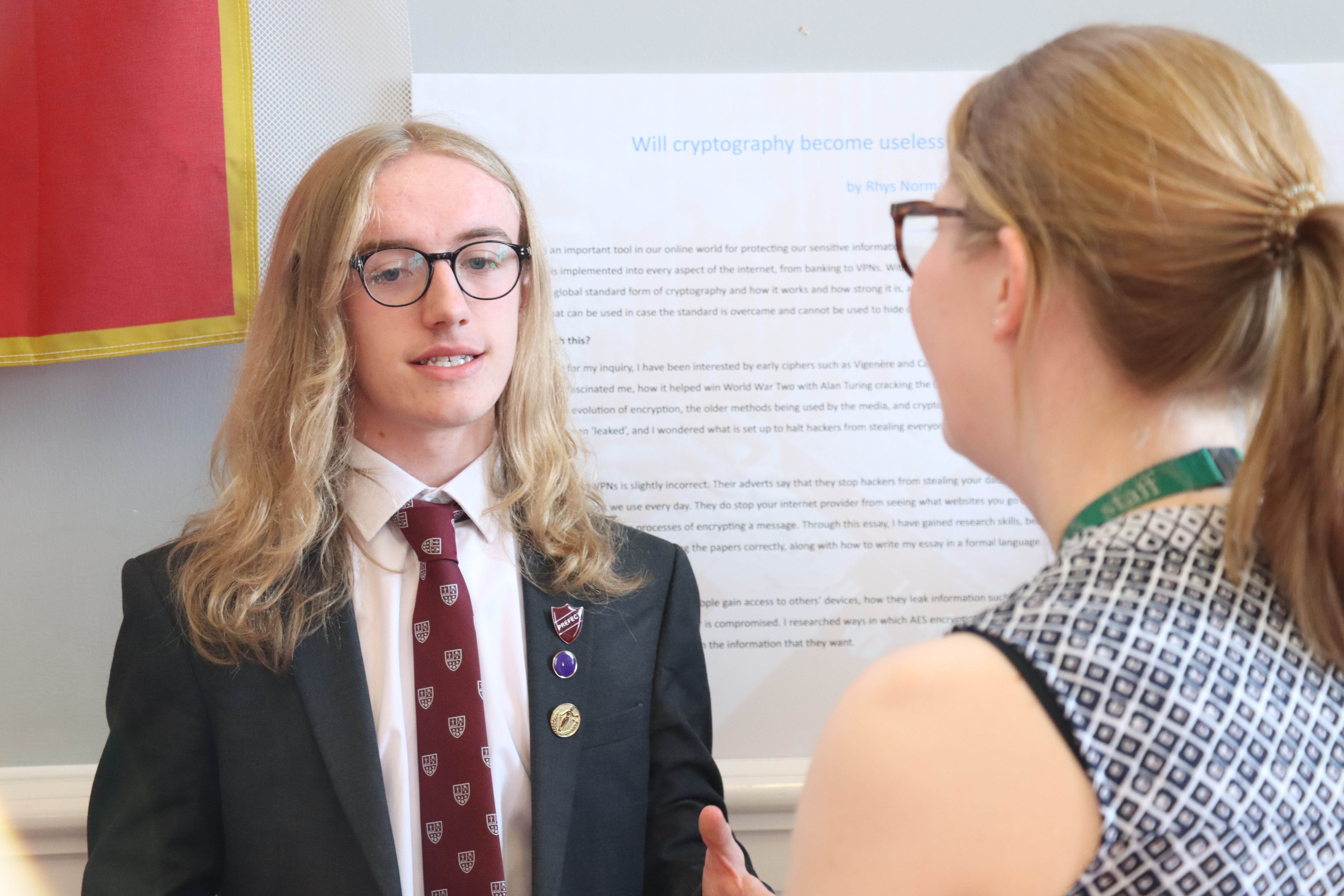 Year 12 Inspire at the Annual Evening of Inquiry