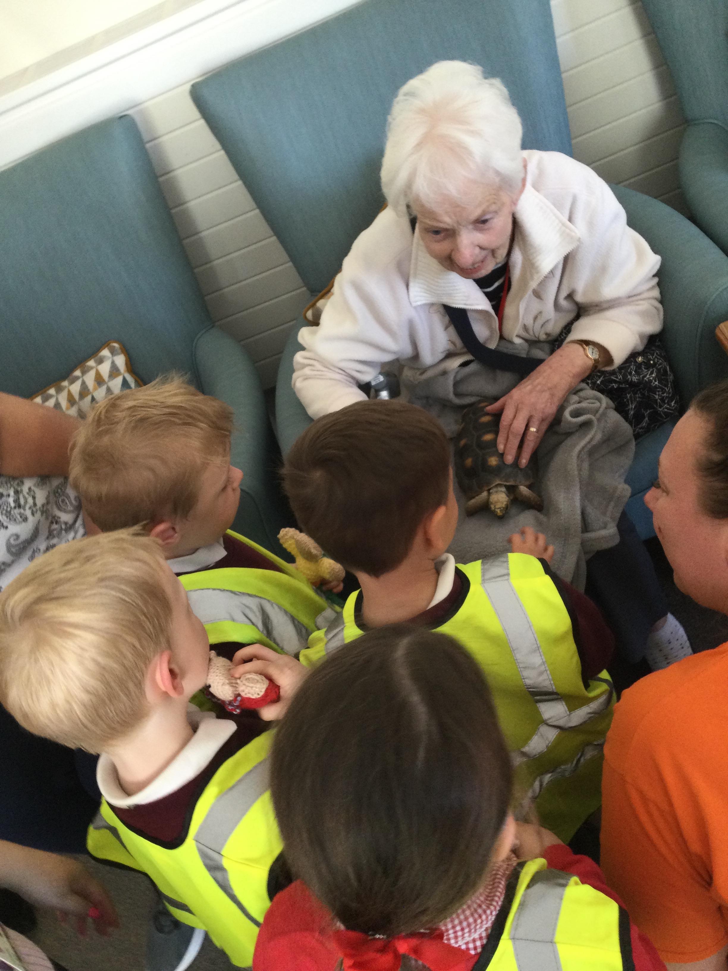 Pre-School Visit Starr Hill Care Home for a Special Day of Fun and Friendship