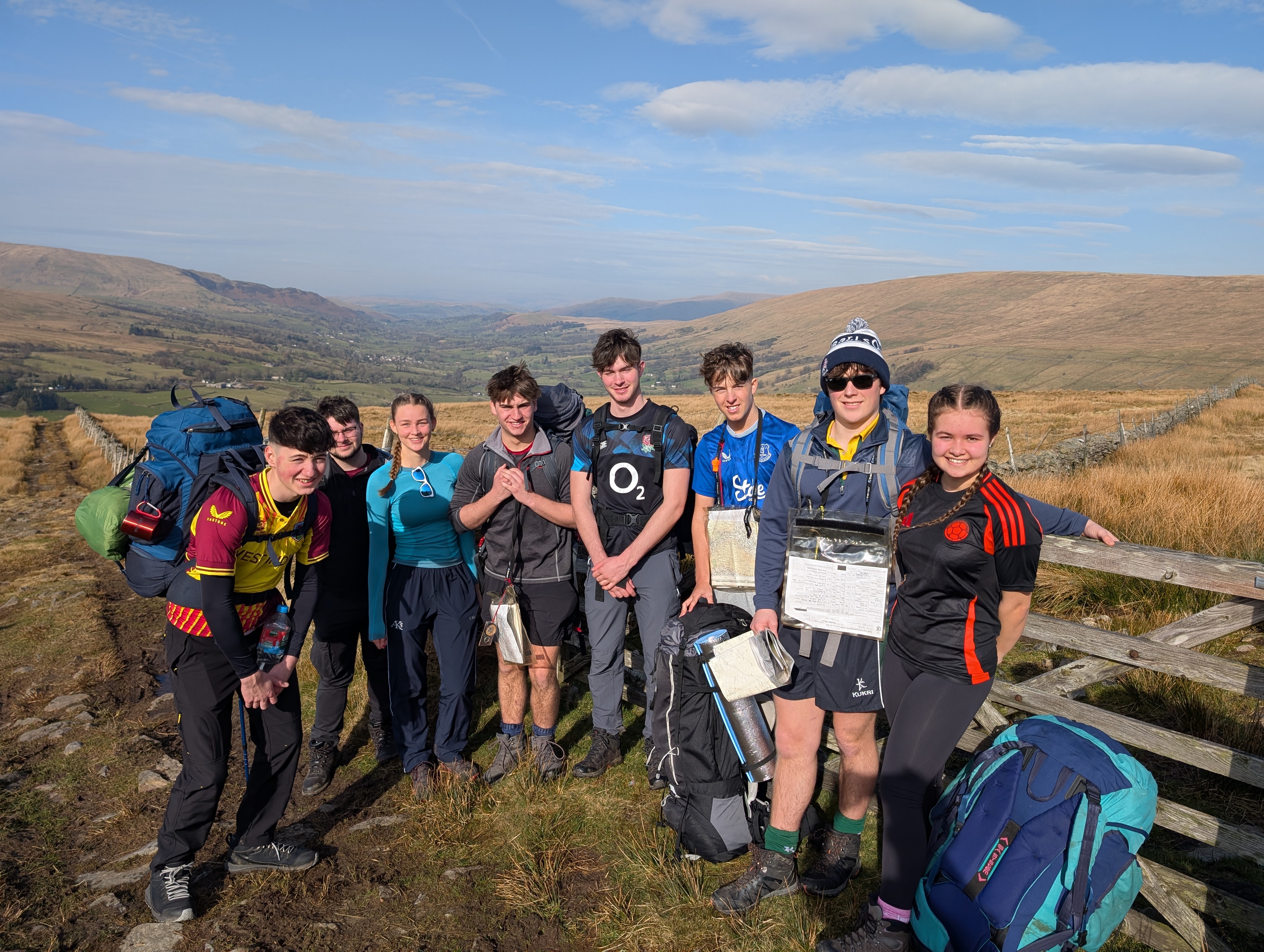 Year 12 Gold DofE Dentdale expedition 