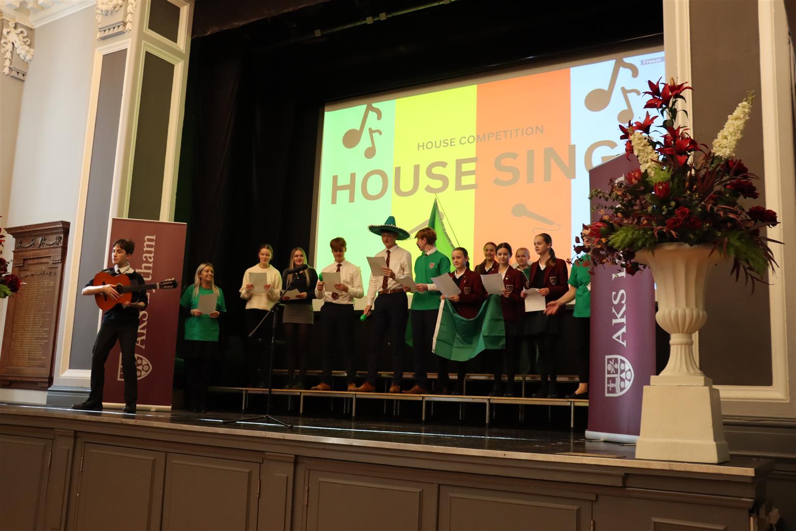 An unforgettable House Sing - with a win for Gawthorpe House