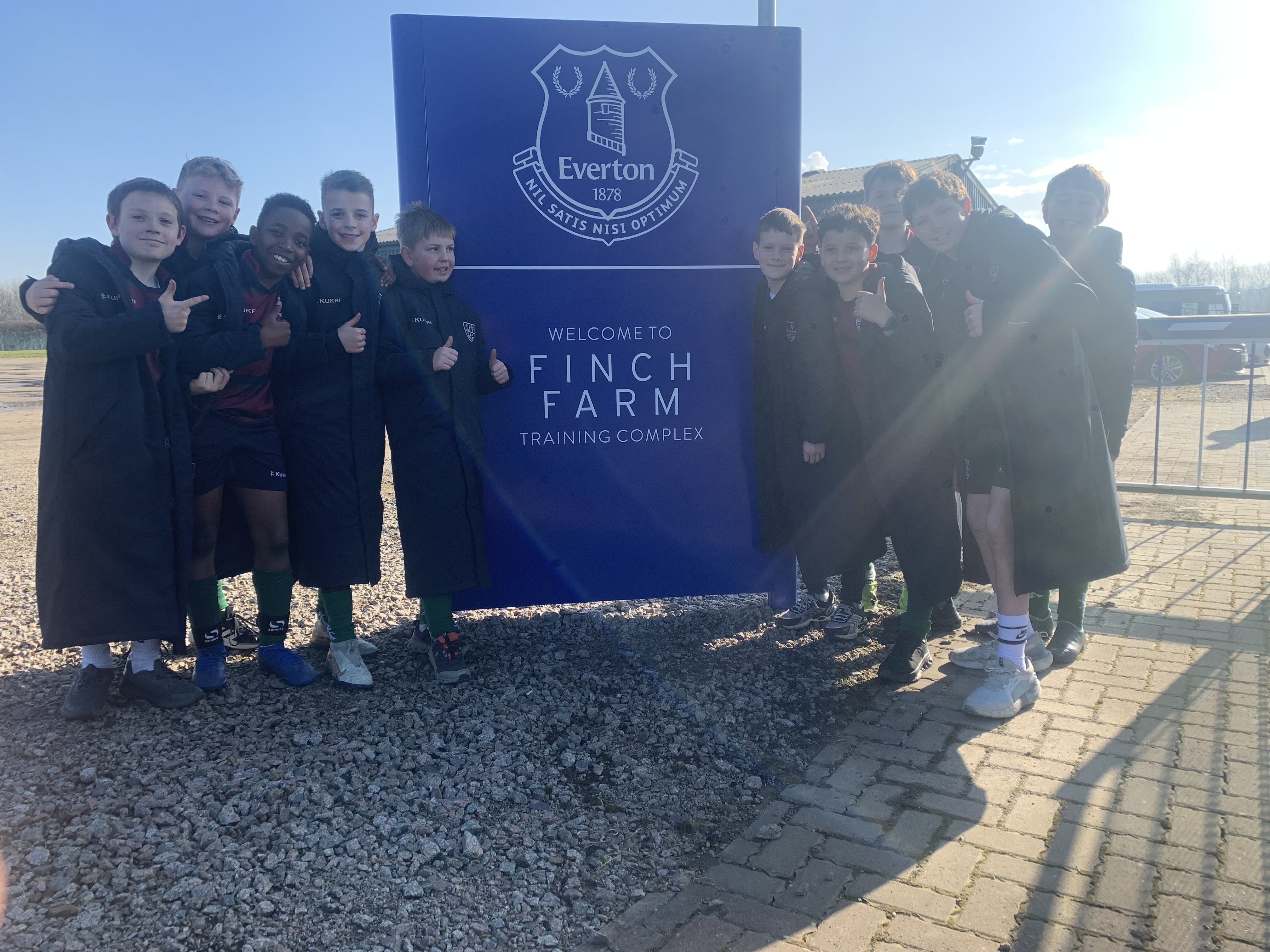 U11 Boys Showcase their Football Skills at the AJIS Cup Finals at Everton’s Finch Farm