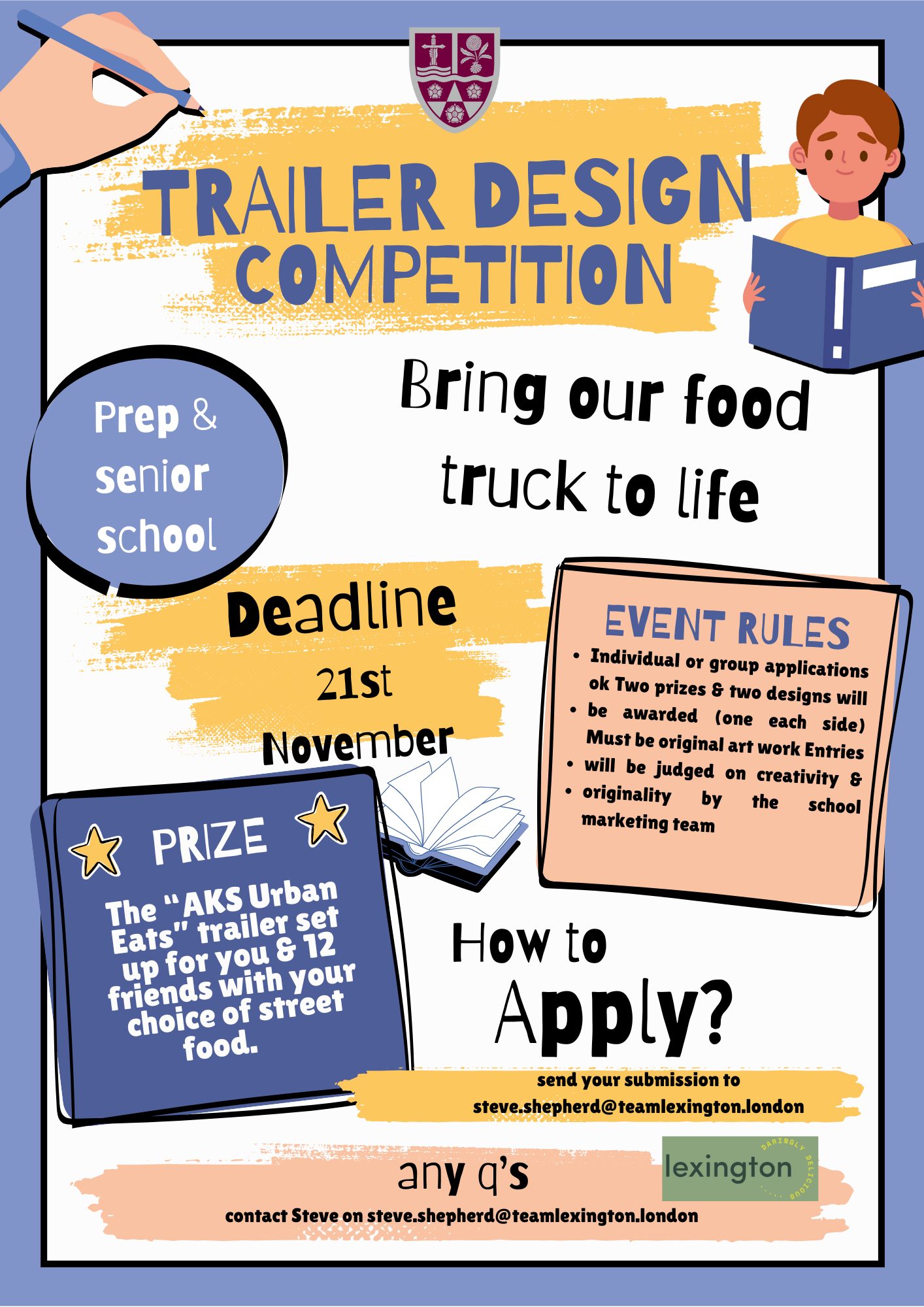 Design the AKS Urban Eats Food Trailer!