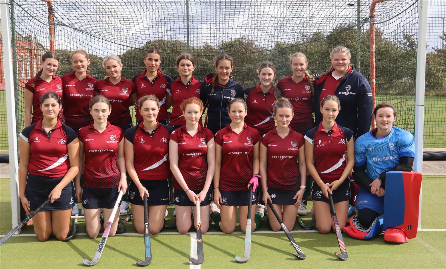 U16 Hockey team enjoy great cup win against The Grange School