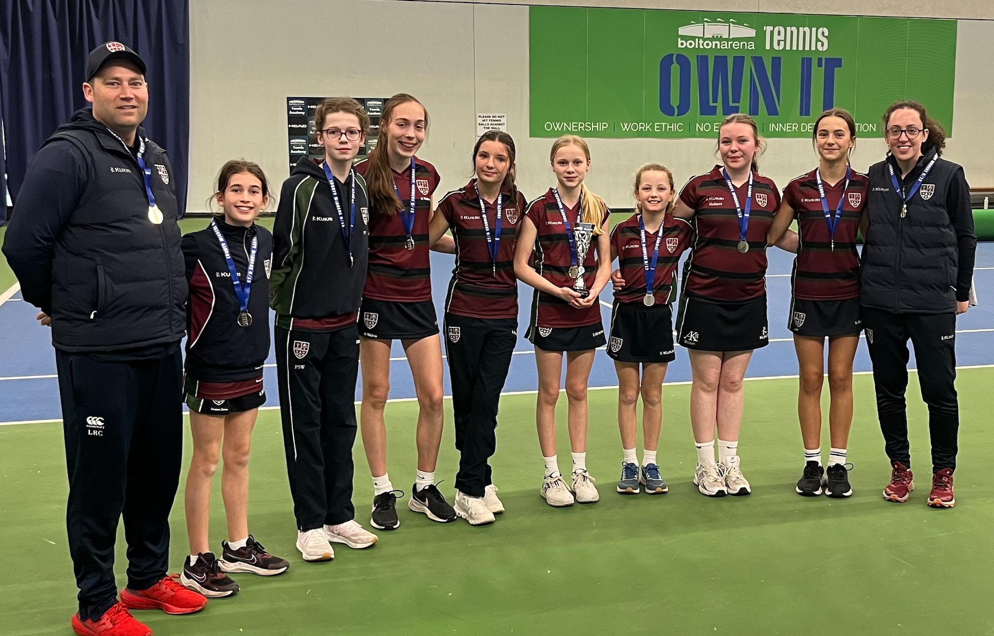 U13 Girls Indoor Cricket Team crowned Lancashire Champions