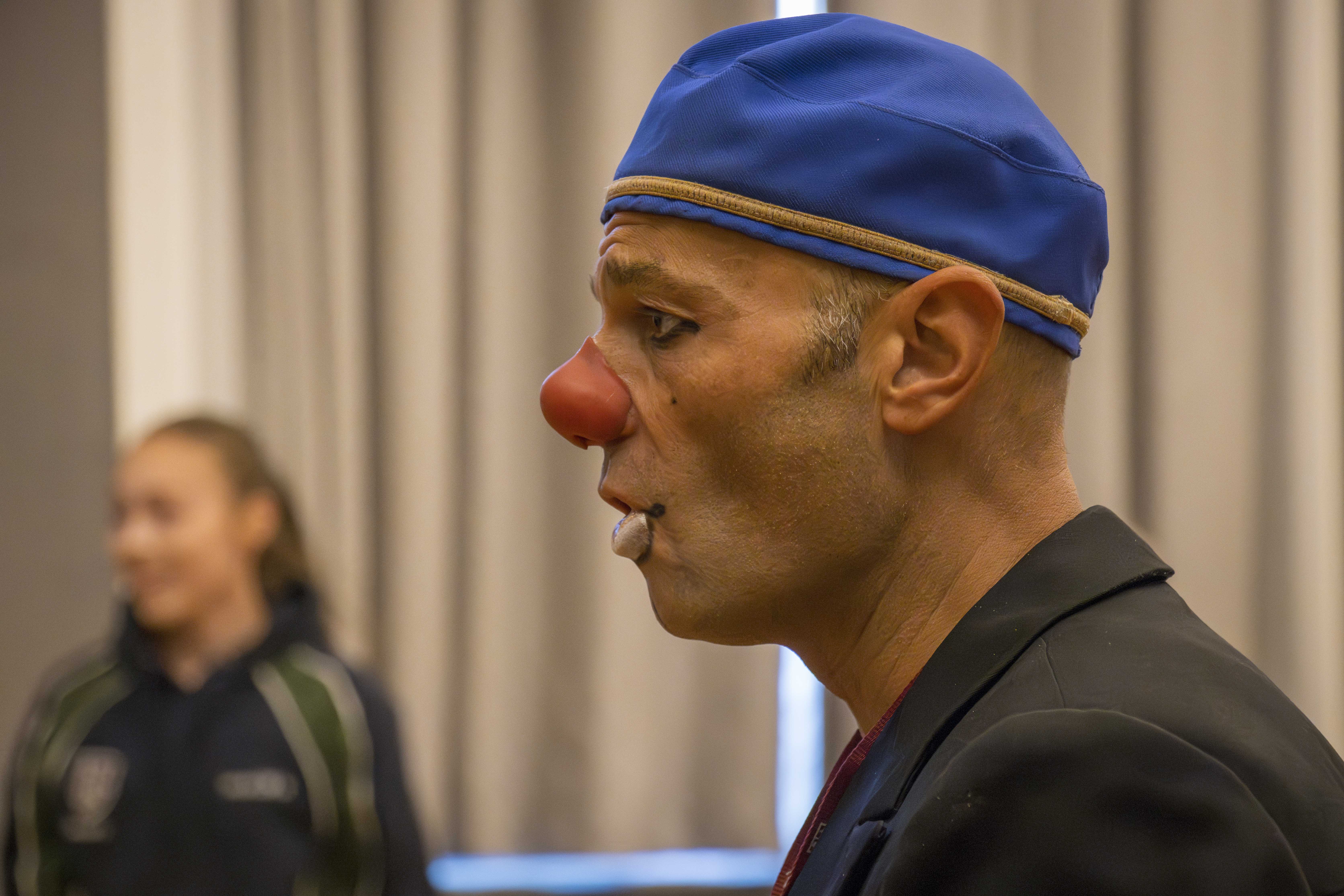 Blackpool Circus Duo Inspire AKS Students at Careers event