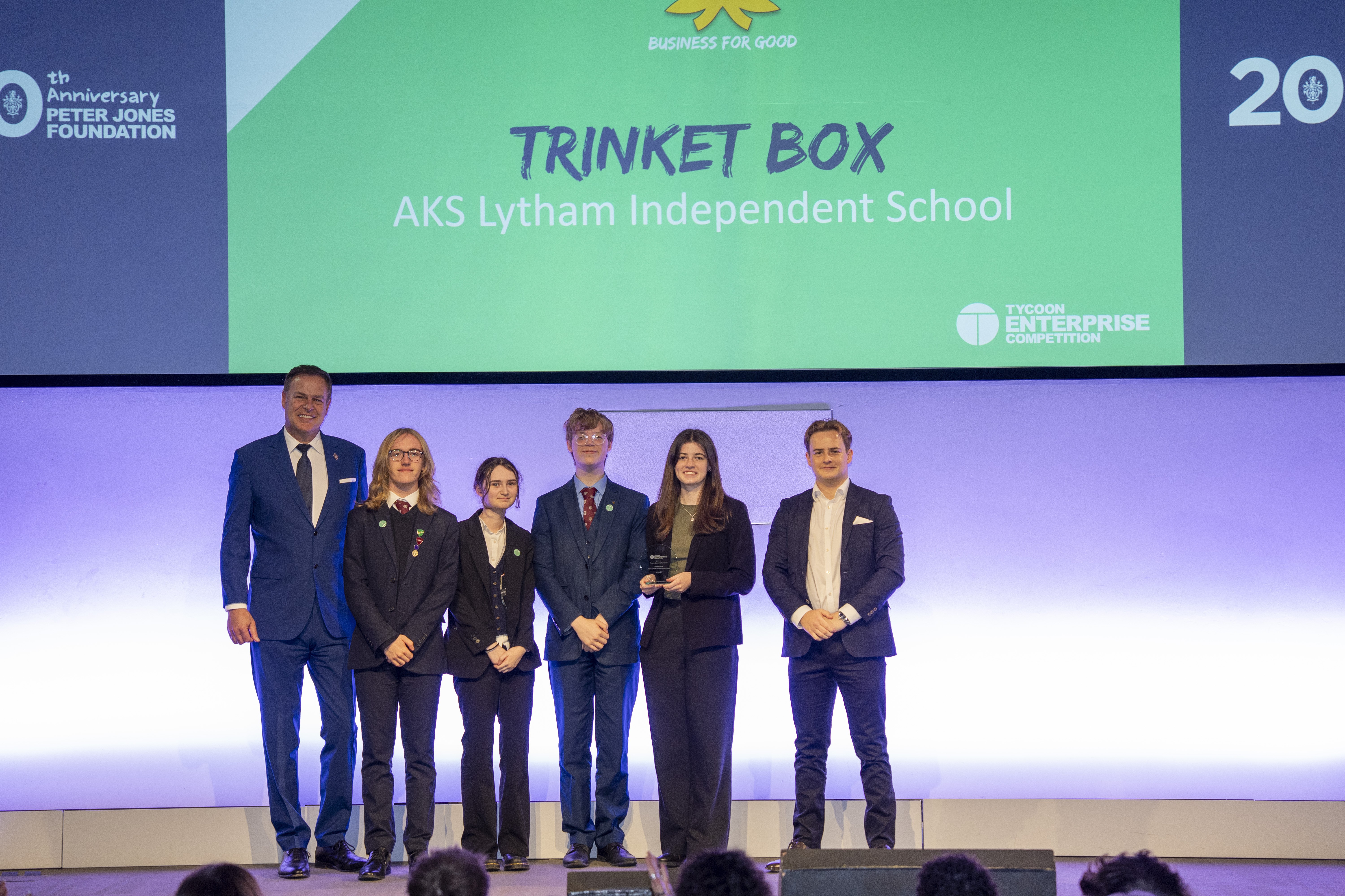 Trinket Box Team Triumphs at National Tycoons Finals