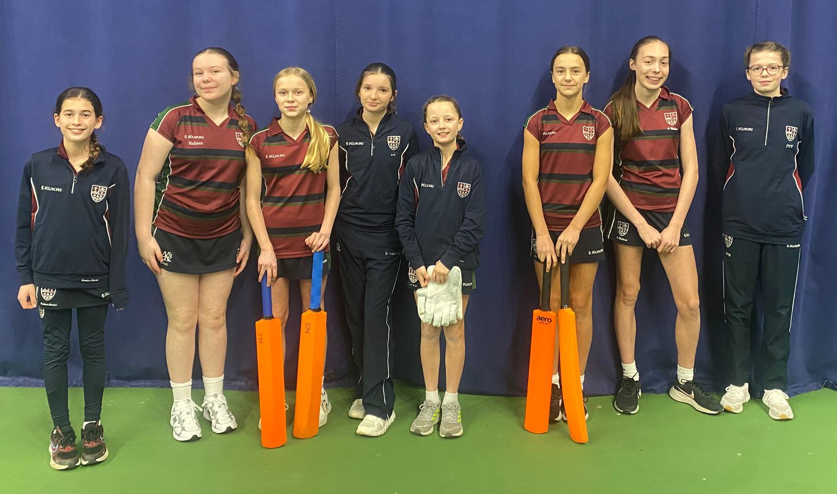 AKS U13 Girls Indoor Cricket team crowned North Lancashire Champions