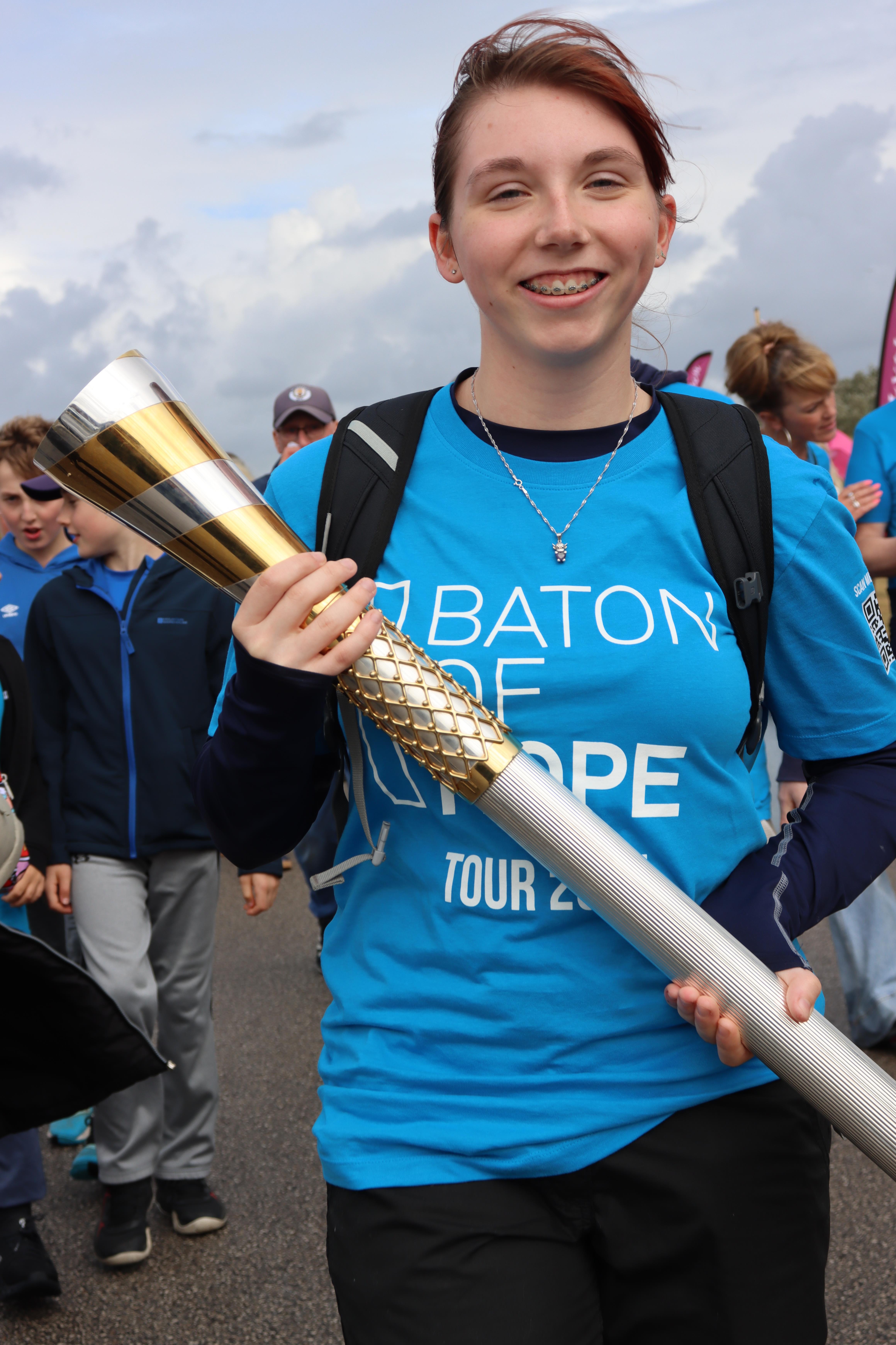 AKS Welcomes the Baton of Hope