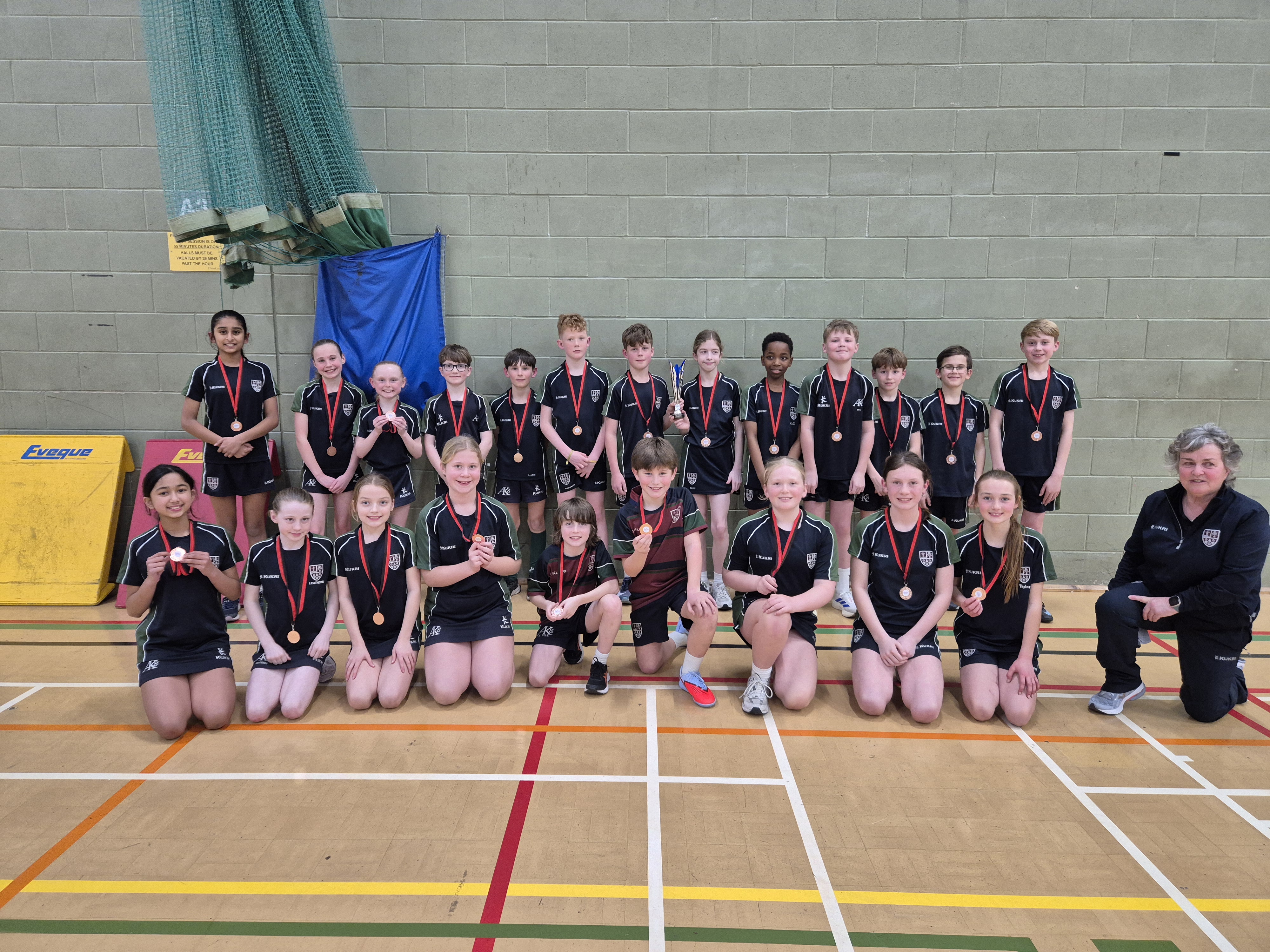 Under 11 Wyre and Fylde Indoor Athletics Finals 