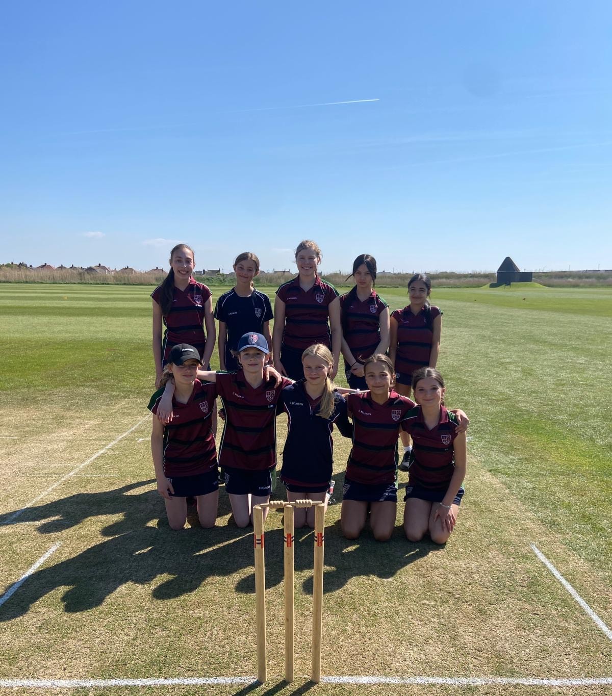 U12 Girls cricket open the season with wins against Rossall