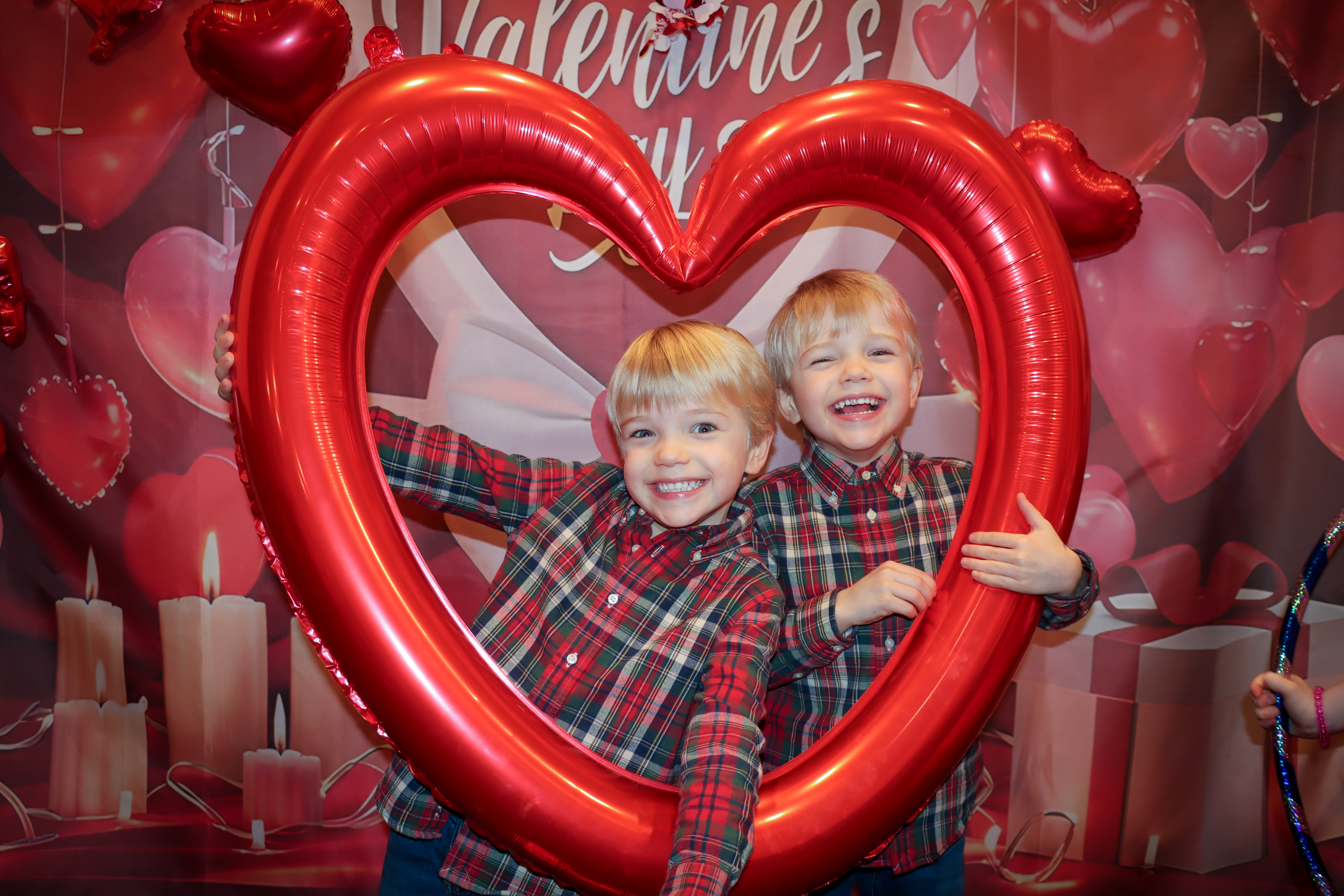 Hearts and happiness at PTA Valentine's Disco