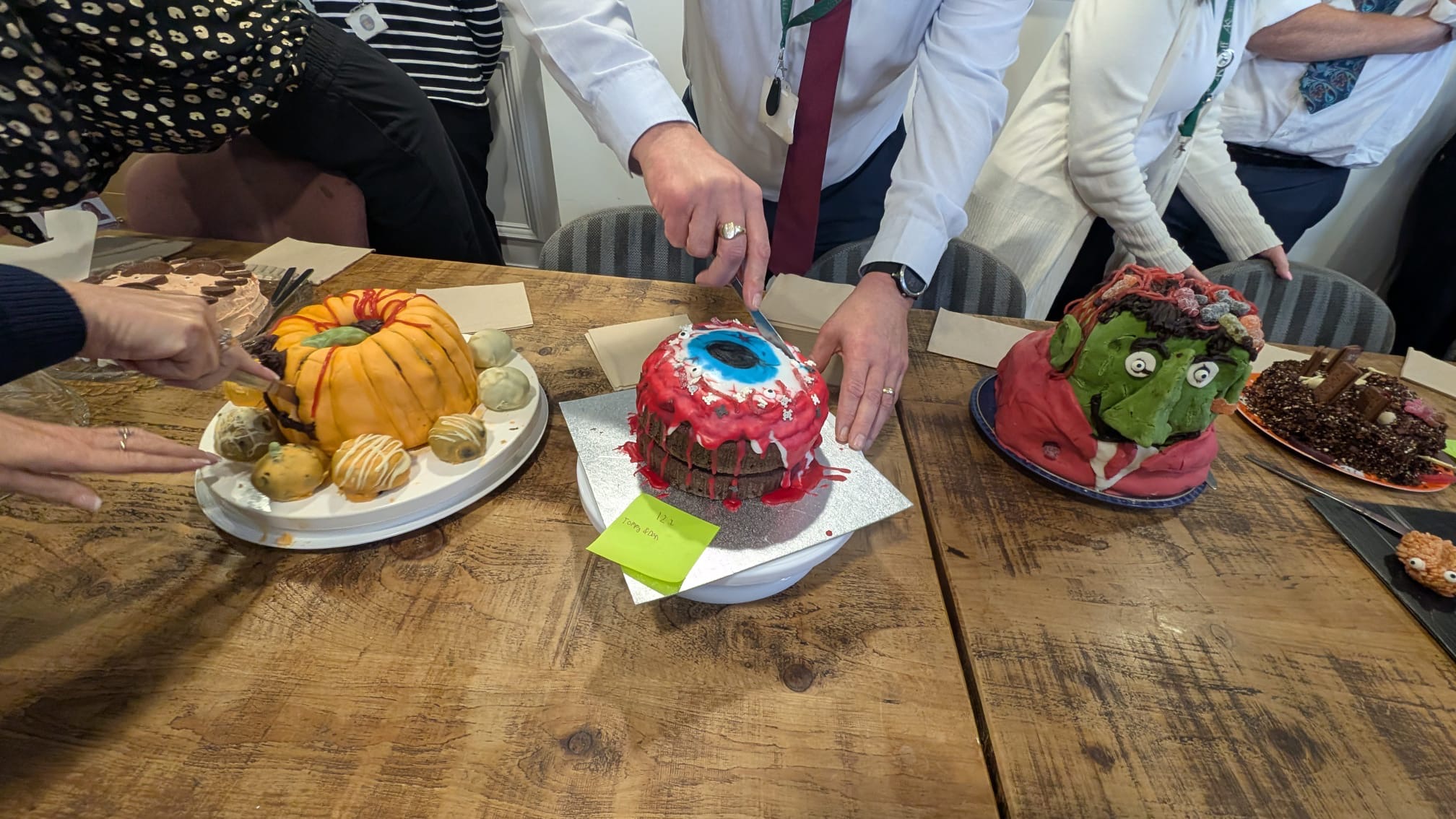 Terrifying Treats Take Centre Stage at Sixth Form Halloween Bake Off