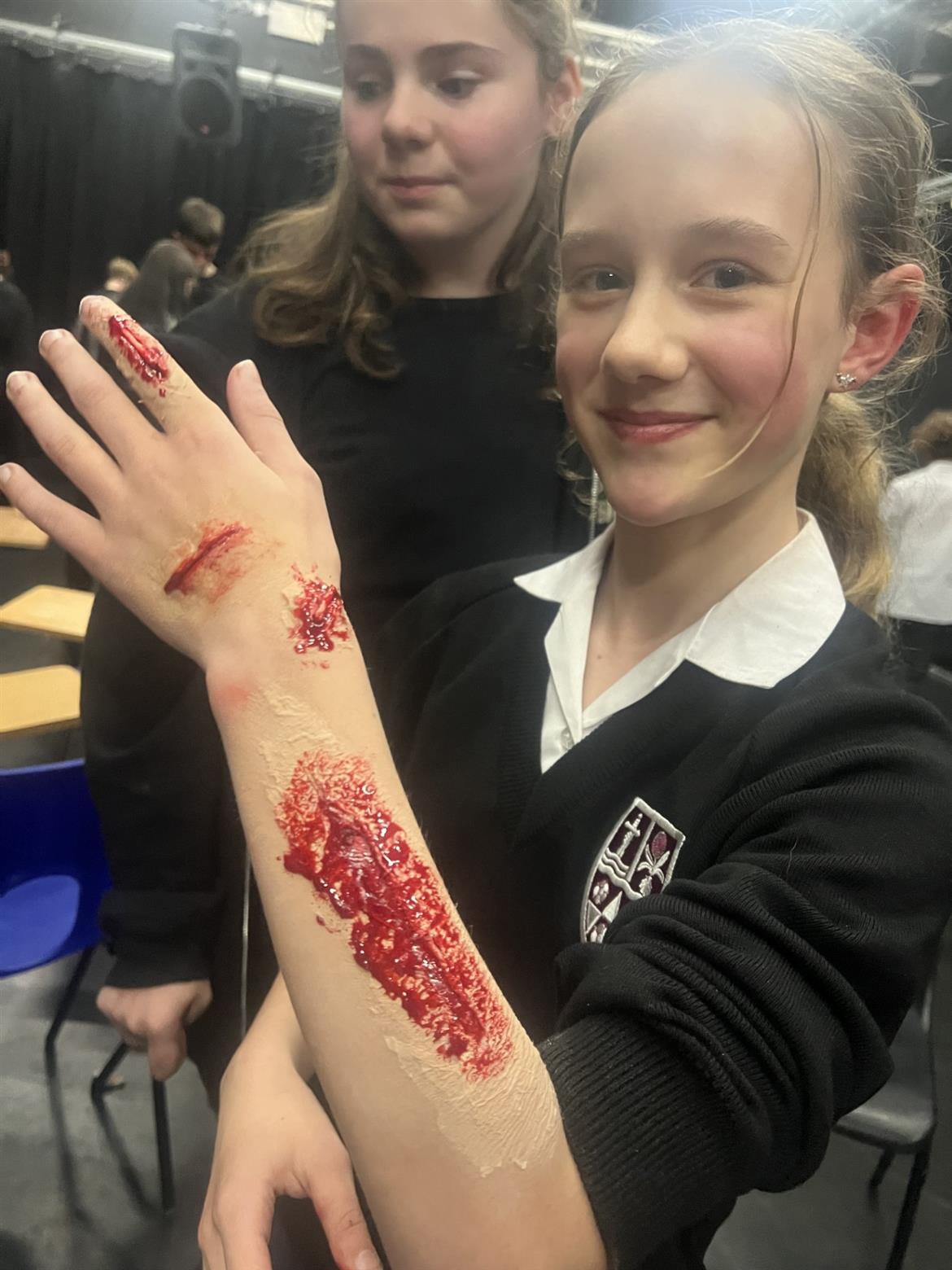 Special Effects Stage Makeup Workshop - a review by Isla, Year 11